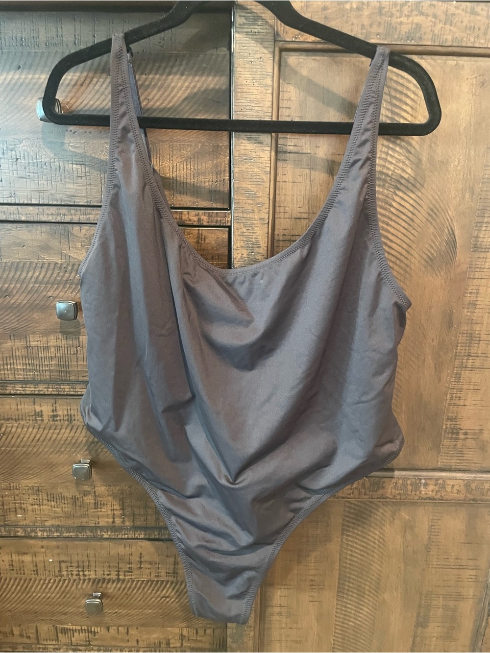 SKIMS One-Piece Swimsuit in Black 4X